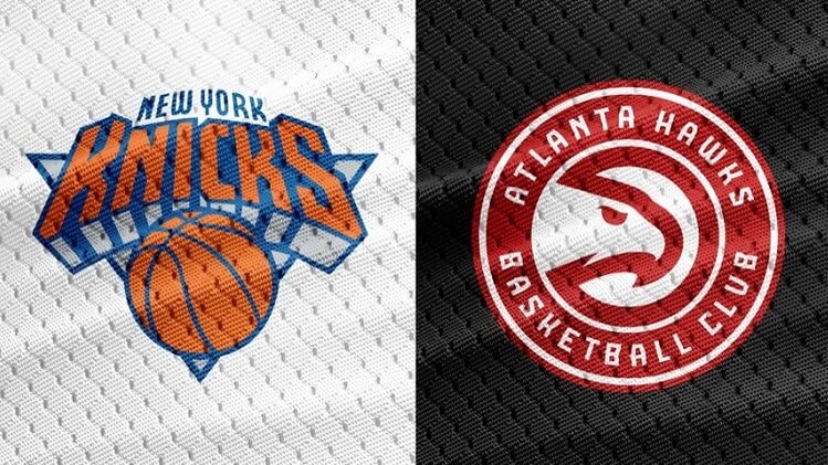 Vs knicks hawks Young scores