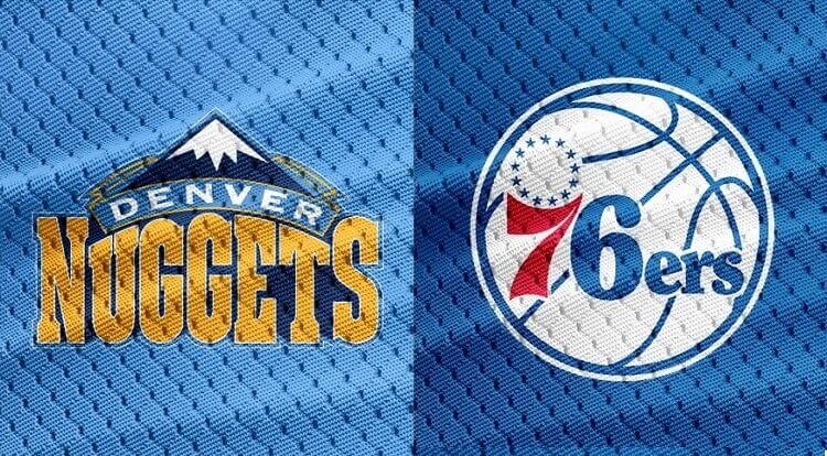 nuggets vs philadelphia